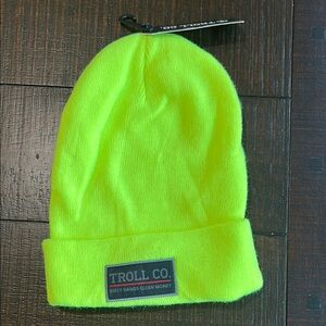 Neon Green Beanie